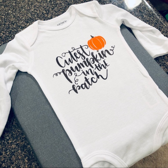 cutest pumpkin in the patch onesie